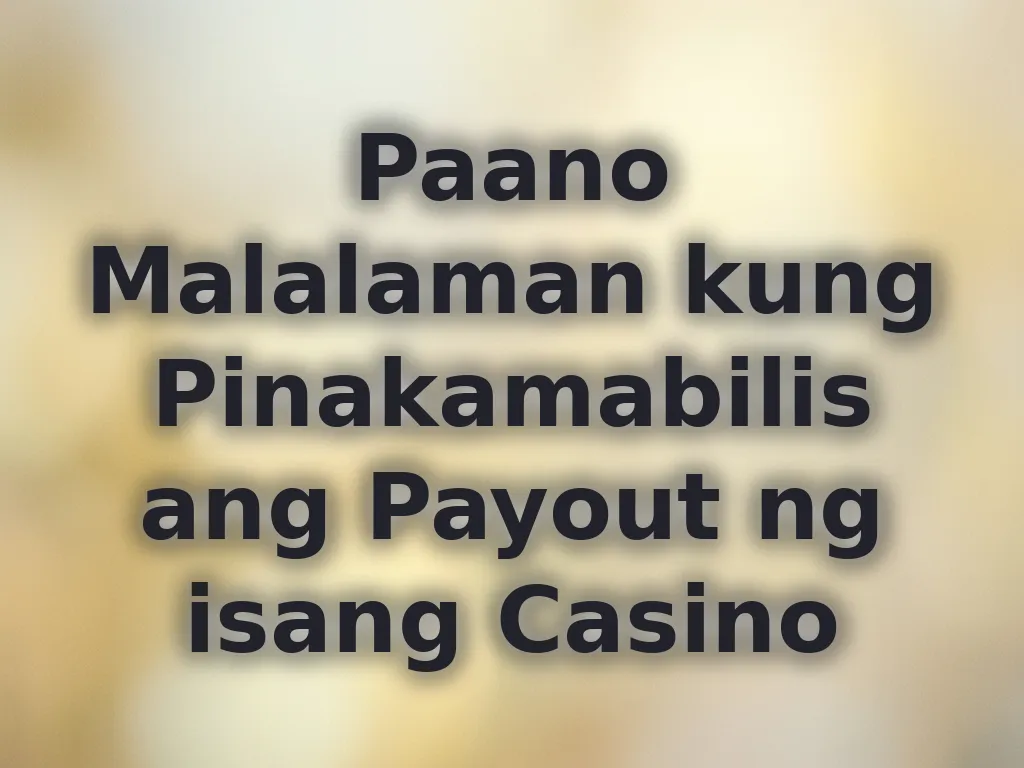Payout Comparison